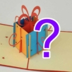 1 Cadeautje 1 2 Gratis verrassings pop-up wenskaart bij je bestelling! 1 Cadeautje 1 2