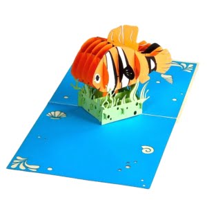 Popcards.nl Pop-up-Karte nemo Fisch