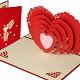 Love card Ti amo Ti amo grande cuore rosso - San Valentino, festa della mamma Biglietto d'amore ti amo ti amo grande cuore rosso - San Valentino, immagine della festa della mamma