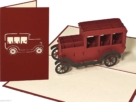 klassieke auto compilatie Oldtimer | Klassieke auto pop-up wenskaart Popcards pop-upkaart klassieke auto T-ford wenskaart oldtimer