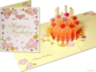 cake kristal compilatie 1 Romantische verjaardagstaart met gouden kaarsen verjaardagskaart Popcards popupkaarten – wenskaart verjaardagskaart verjaardagstaart taart met kaarsen kaarsjes cake kristal glanzend 3d kaart