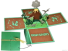 doosje jurassic compilatie Dinosaurus pop-up kaart | Jurassic World pop-up box surprise Popcards.nl pop up card box box jurassic park mondo giurassico dinosauro dinosauri dino preistoria trias jura gesso vulcano isola eruzione vulcanica biglietto di auguri 3D card