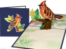 kardinaal vogel nieuw compilatie Rode zangvogel kardinaal | Siervogel pop-up kaart voor vogelliefhebbers Popcards.nl pop up kaart kardinaal vogel siervogel bird wenskaart 3D-kaart