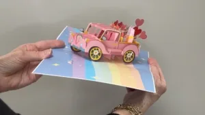 video roze auto