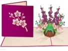 Blumen Gemischter Strauß Orchideen Grußkarte Blumen gemischter Blumenstrauß Orchideen-Gruß-Karten-Bild