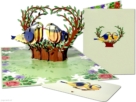 2 vogels in boom compilatie 2 verliefde Bluebird Vogels in vogelnest pop-up kaart Popcards popupkaarten – Verliefde Vogels in boom nest vogelnest samenwonen trouwkaart valentijnskaart vogeltjes 3D wenskaart