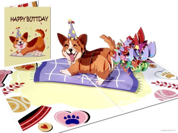 Biglietti Di Auguri Divertenti Per Amanti Dei Cani - Formato A5 Con Busta, Compleanno O Natale