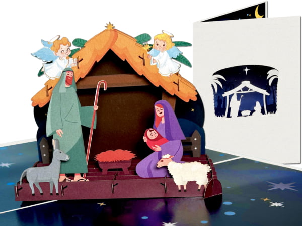 Popcards popcards cards - presepe presepe inn chiesa nascita bambino gesù rubato natale Betlemme giuseppe maria immacolata concezione cartolina di natale Popcards popcards cards - presepe presepe inn chiesa nascita bambino gesù rubato natale Betlemme giuseppe maria immacolata concezione cartolina di natale