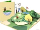 golf speler compilatie Wenskaart Golf - Golfclub Hole in One pop-up kaart Tarjeta emergente Popcards – Golf, golf, deporte, carrito de golf, jugador de golf, campo de golf, pelota de golf, deporte, jubilación, tarjetas emergentes, tarjeta de felicitación 3D