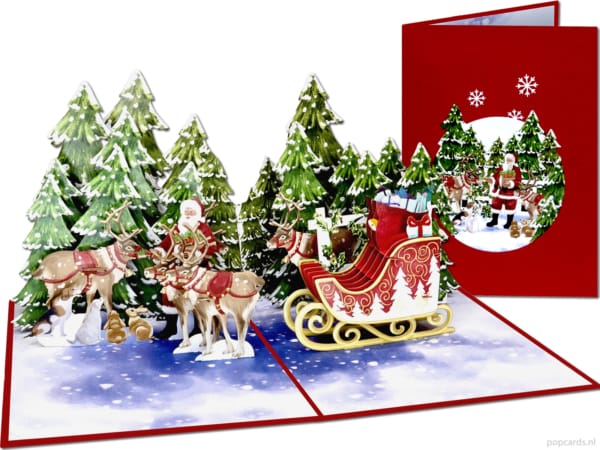 Popcards Pop-up-Karte – Schneemann-Weihnachtskarte, Rentier-Weihnachtsbäume, 3D-Grußkarte Popcards Pop-up-Karte – Schneemann-Weihnachtskarte, Rentier-Weihnachtsbäume, 3D-Grußkarte