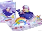 geboortekaart walvis2 compilatie Schattige Geboortekaart - Slapende Baby op Walvis pop-up kaart Popcards pop-up kaart – Baby kindje walvis geboortekaart geboorte kindje kind jongen jongetje meisje 3D wenskaart