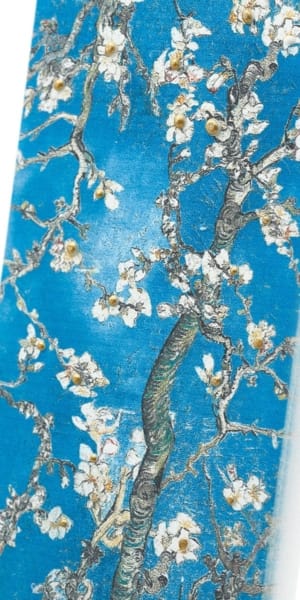 Flatyz flat candle hand-painted Vincent van Gogh - Almond Blossom almond blossom almond blossom