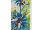 Flatyz flat candle hand-painted bees bees on flowers honey