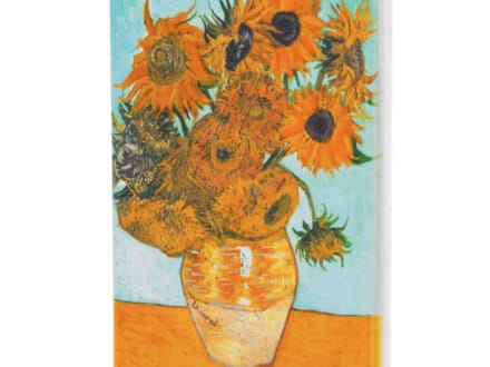 Vela plana Flatyz pintada a mano -25K057 Girasoles de Van Gogh