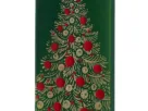 Flatyz flache Kerze, handbemalt -F20308 Weihnachtsbaum